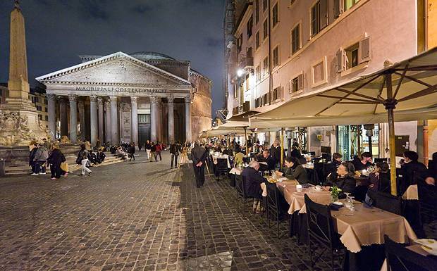 Restaurantes en Roma