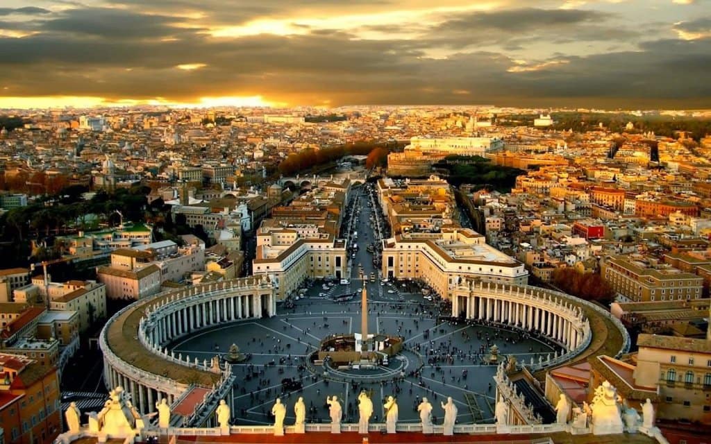 Puntos turísticos en el Vaticano