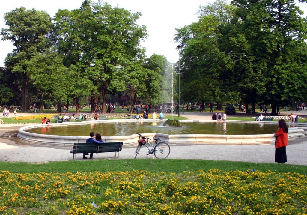 Parque Giardini Pubblici di Porta Venezia en Milán