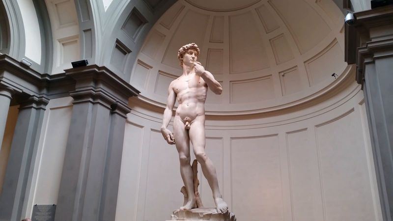 Escultura David en Florencia