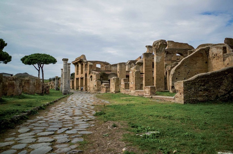 Ostia Antica en Roma